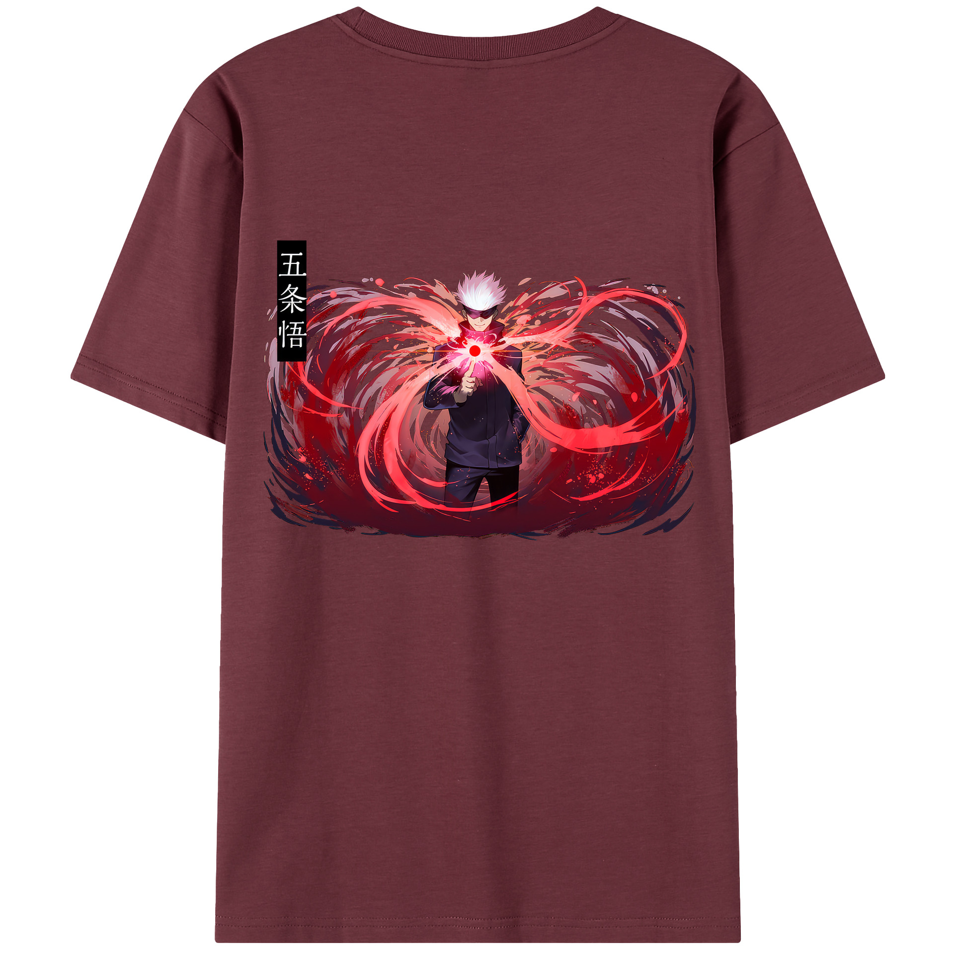 （画像用） 呪術廻戦 Jujutsu Kaisen 綿100％半袖Tシャツ（背面プリント）
